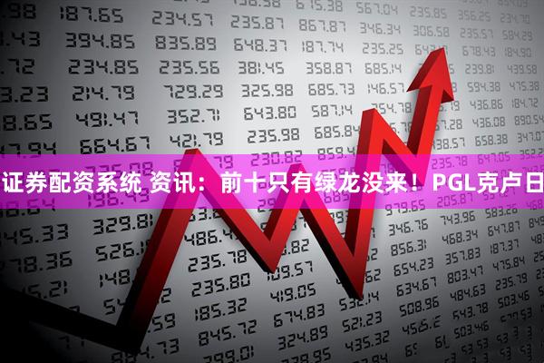 证券配资系统 资讯:前十只有绿龙没来!PGL克卢日